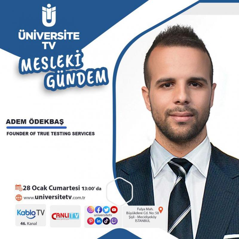 ÜNİVERSİTE TV TELEVİZYONU Mesleki Gündem 