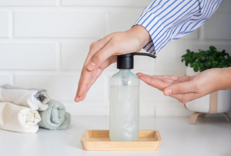 Determination of the microbial inhibition of cosmetic soap bars and liquid hand and body washes DEAS 794