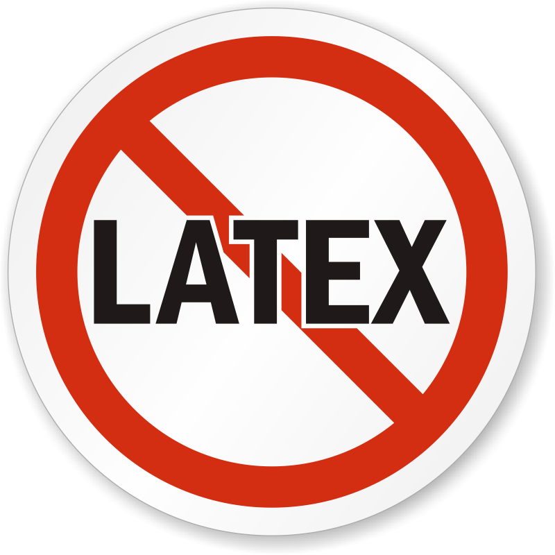 Determination of Latex Free 