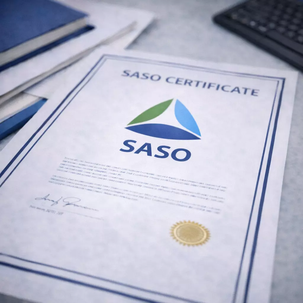 SASO Certificate