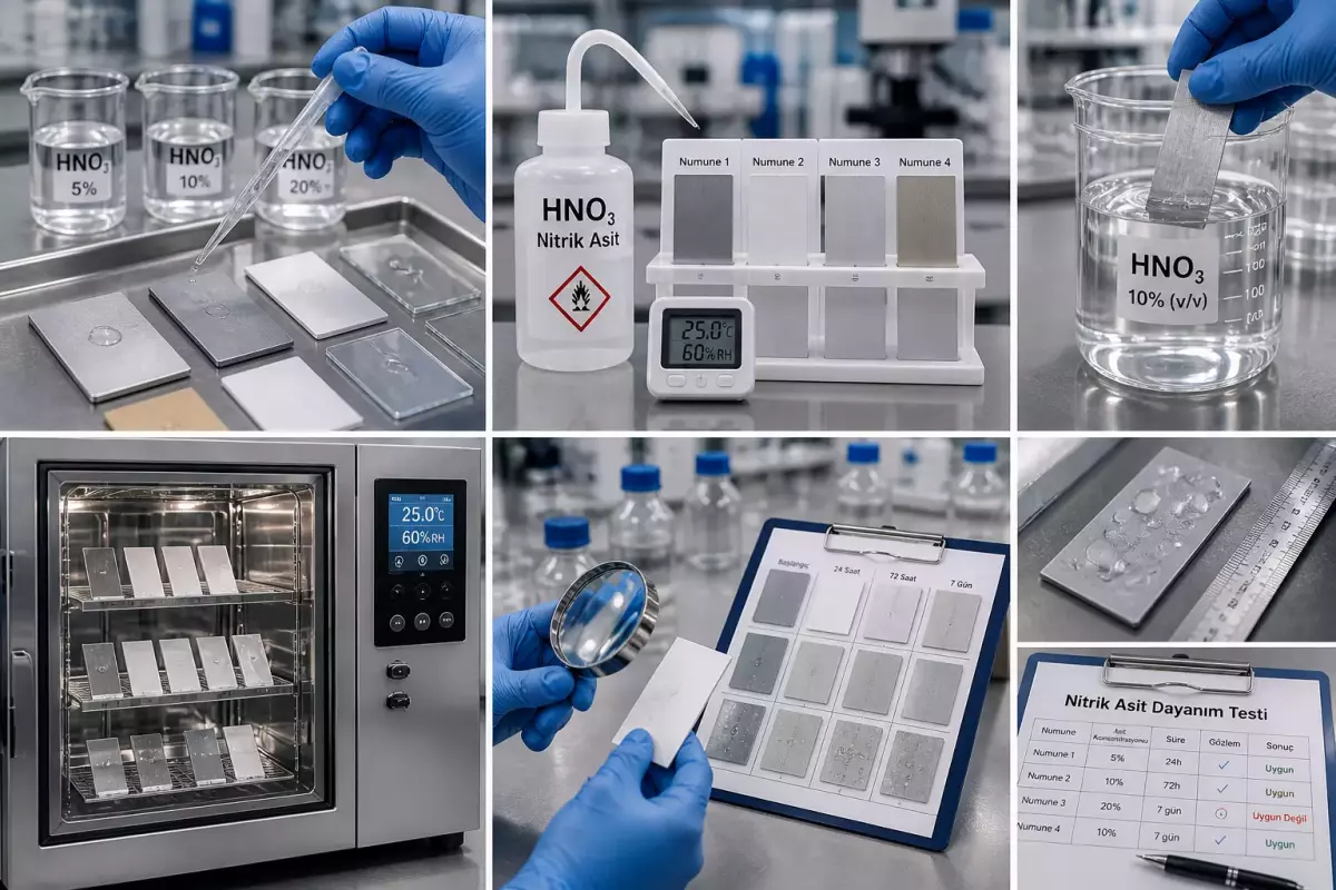 Nitric Acid Resistance Test