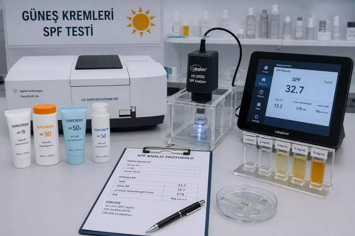 Güneş Kremlerinde SPF Analizi ve PA+ Faktör Testi Nedir?