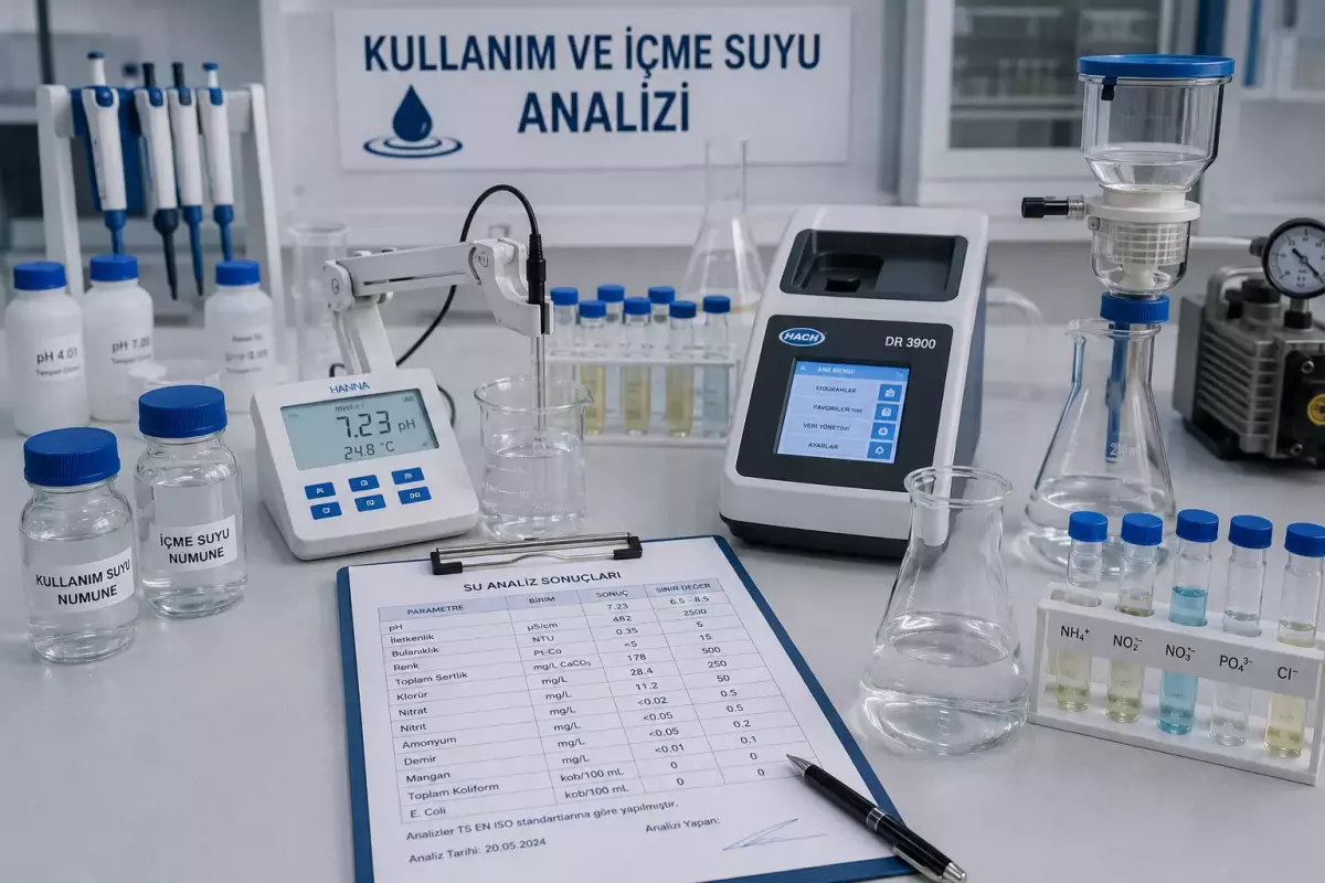 İçme ve Kullanım Suyu Analizleri: Su Analiz Laboratuvarı TTS Laboratuvar Hizmetleri